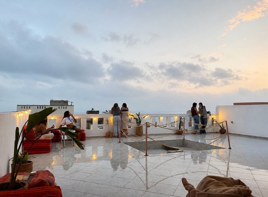 Rooftop vue océan
